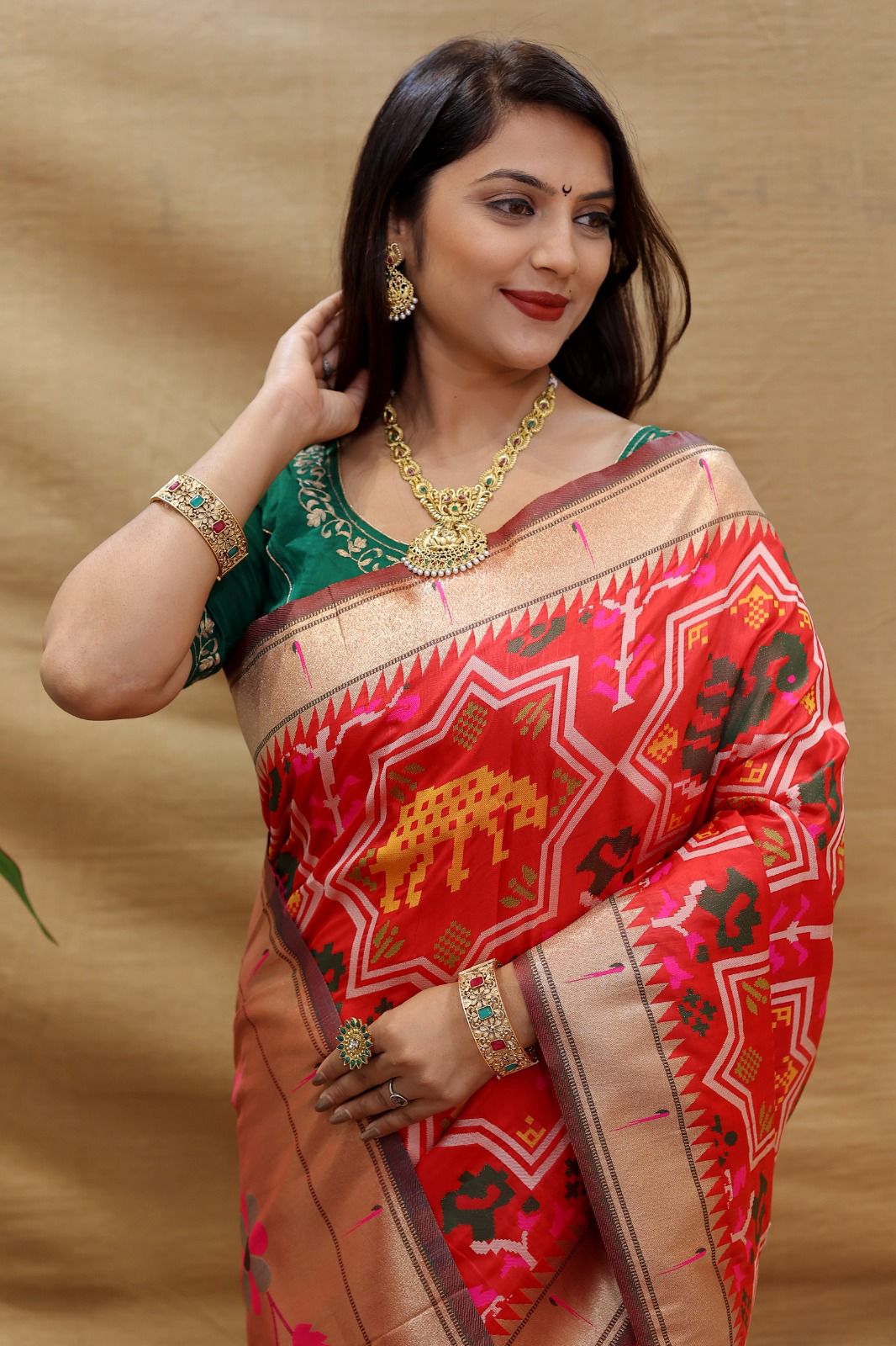 Patola Paithani By Policona Pure Silk Saree Catalog